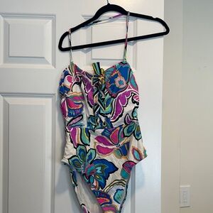 Trina Turk Multicolor Floral Swimsuit